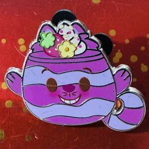 Disney pin 160002 Cheshire Cat Fruit Parfait Alice in Wonderland Munchlings 3